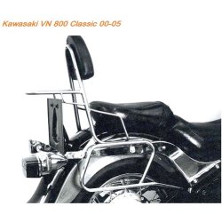 Hepco &amp; Becker Sissybar med bagagebre Kawasaki Modeller