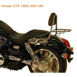 Hepco &amp; Becker Sissybar med bagagebre Honda Modeller