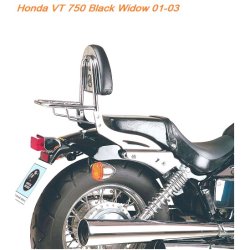 Hepco &amp; Becker Sissybar med bagagebre Honda Modeller