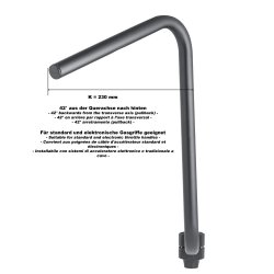 Highway Hawk Bad Hawk 25mm Chrome Styr