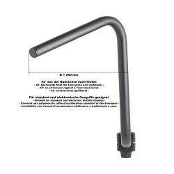 Highway Hawk Bad Hawk 25mm Chrome Styr