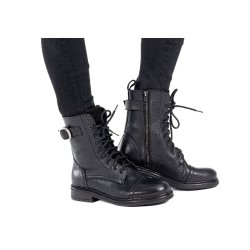 John Doe Jackie High Heel - Black