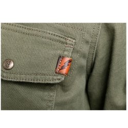 John Doe MOTOSHIRT - Oliven