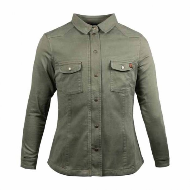 John Doe Motoshirt Woman Olive