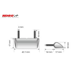 KOSO LED nummerpladelys