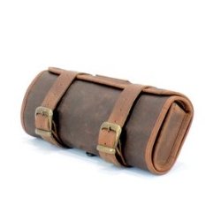 Long Ride Brun - TOOL ROLL CANVAS/LDER (1,5L)