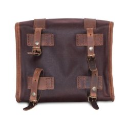 LongRide Classic Sidetaske Waxed Cotton Mini Brun
