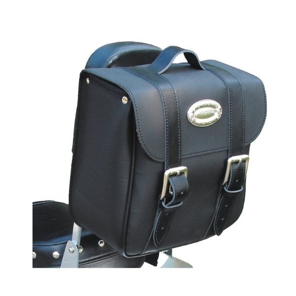 Longride Sort Sissybar Taske (16L)