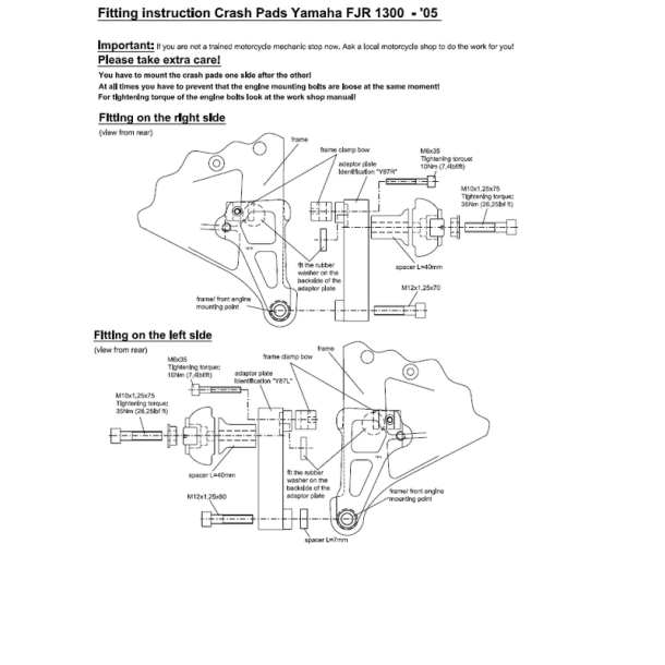 LSL Goina Crashpad FJR 1300 01-02