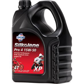 Silkolene Pro 4 Fuld Syntetisk 15W50 4L