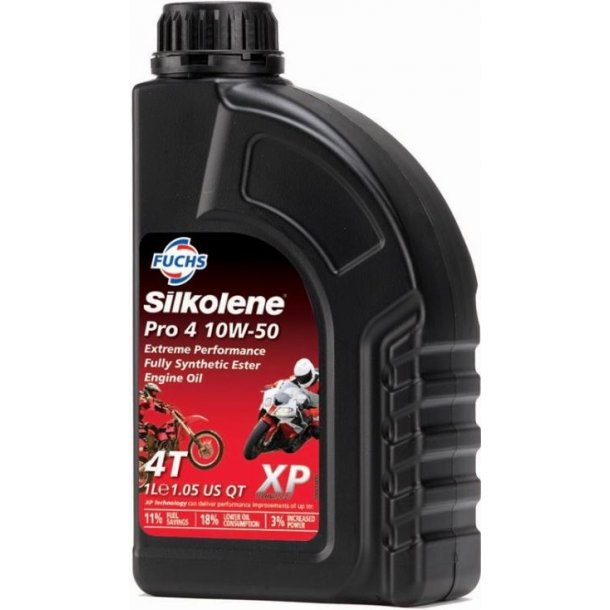 Silkolene Pro 4 Fuld Syntetisk 10W40 1L