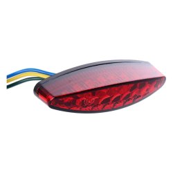 P&W Number1 Mini LED Baglygte Rd