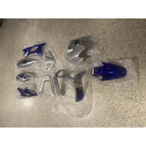 Skjolds�t komplet JogR - S�lv / Bl�