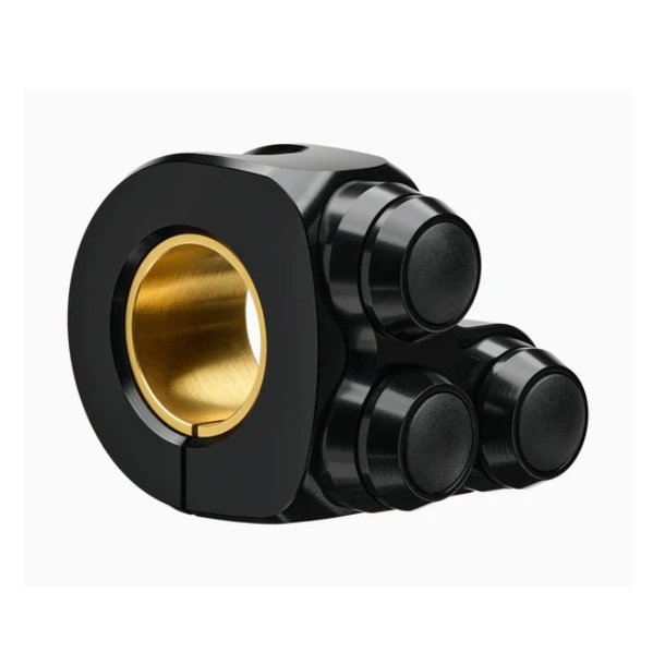 Motogadget mo.switch 2 Basic Sort - 3 knap Venstre