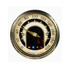 Motogadget Speedometer Vintage Brass