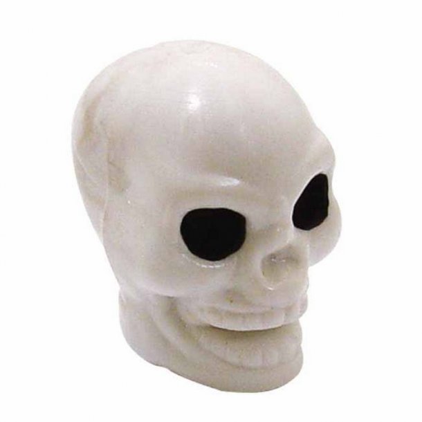 Trik Topz Ventil Skull Head Hvid