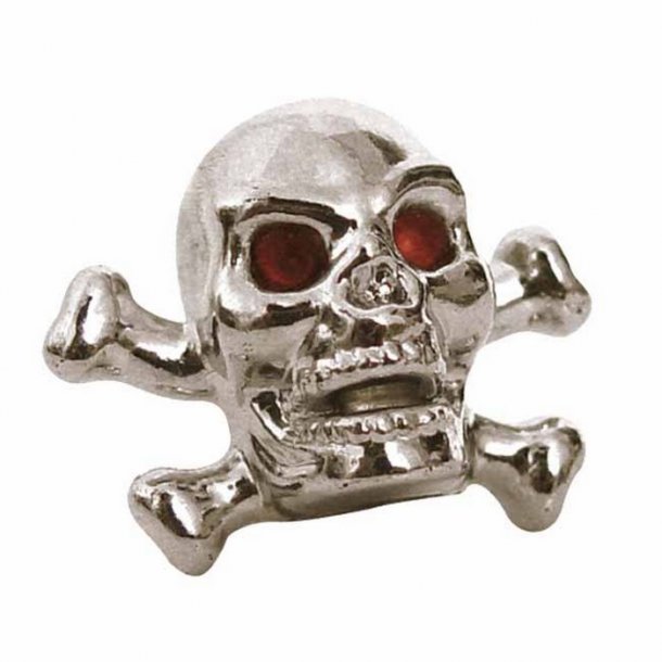 Trik Topz Ventil Skull Chrome