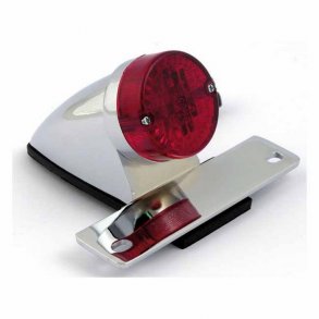 New Sparto Mini LED Baglygte Chrome