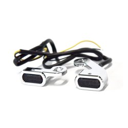 Fastline Below Bar Blinklys Touring / Softail (M. Kabeltrukket Kobling)