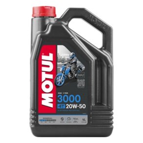 Motul 3000 Mineralsk 20W50 4L Old Bikes