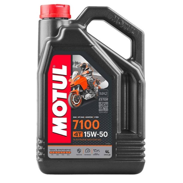 Motul 7100 Fuld Syntetisk 15W50 4L