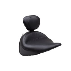 SEAT SOLO TOURING SMOOTH /w BACKREST FLSTN