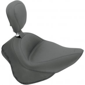SEAT SOLO TOURING SMOOTH /w BACKREST FXS/FLS