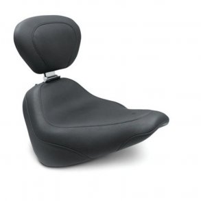 WIDE TRIPPER SOLO SEAT W/RIDER BACKREST Dyna