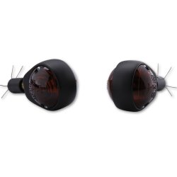 Highsider Smart Body Chrome Blinklys - smoked/black