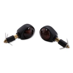 Highsider Smart Body Chrome Blinklys - smoked/black