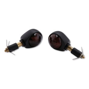 Highsider Smart Body Chrome Blinklys - smoked/black