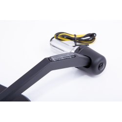 Spejl - Victory X LED styrende model - Sort