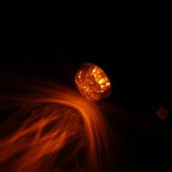 P&W Blinklys st - Micro Bullet LED Sort