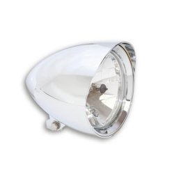 Highsider Classic 1 5,75" Forlygte M. Skygge Chrome