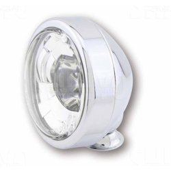 Shin Yo 4" LED Fjernlys Sort og Chrome