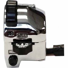 Universal Styr kontakt Chrome Venstre side