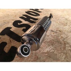 Emgo Stddmper Gaffelje Chrome med Dksel 298mm