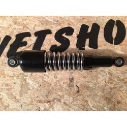 Emgo Stddmper Gaffelje Sort Chrome med Dksel 298 mm