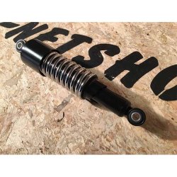 Emgo Stddmper Gaffelje Sort Chrome med Dksel 298 mm