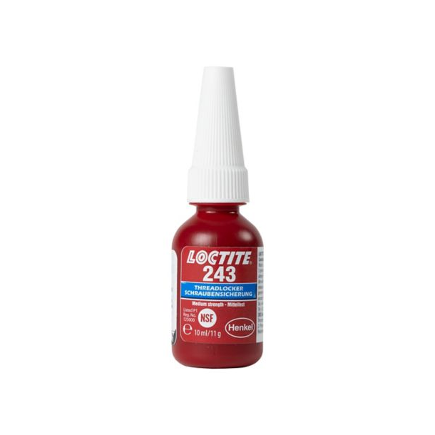 Loctite 243 Gevindsikring (Mellem) 10mL