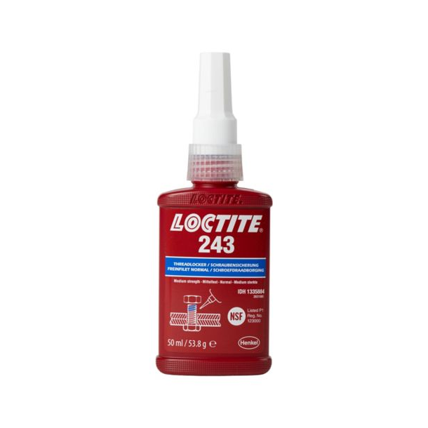 Loctite 243 Gevindsikring (Mellem) 50mL