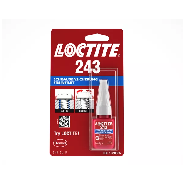 Loctite 243 Gevindsikring (Mellem) 5mL