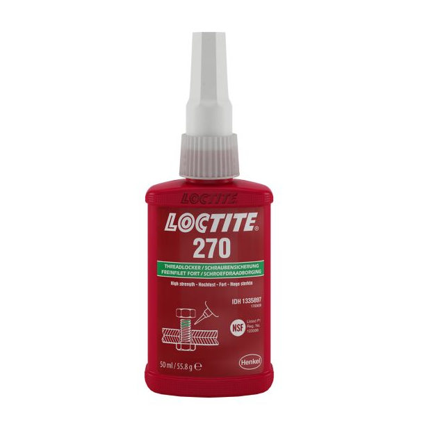 Loctite 270 Gevindsikring (Hj) 50mL