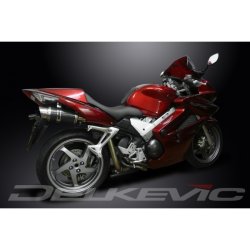 Udstdning Delkevic Rund Carbon - Honda VFR 800