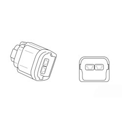 Puig Nr. Pladelys Adapter til OEM Honda