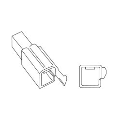  Puig Nr. Pladelys Adapter til OEM Yamaha