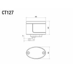 Rizoma Next Vskebeholder 40/60mm