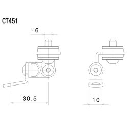 Rizoma Justerbar Beslag til Vskebeholder