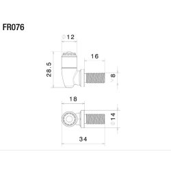 Rizoma SMD LED Light Unit Blinklys St
