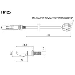 Rizoma Leggera Blink M. Bag-/Bremselys